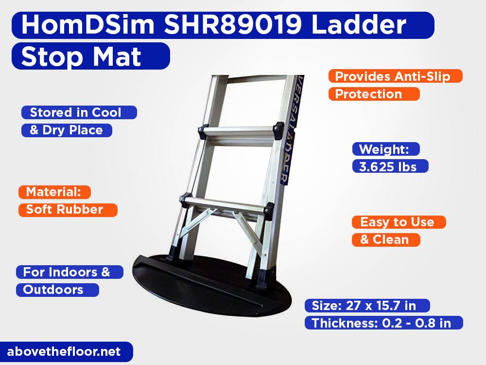 HomDSim SHR89019 Ladder Stop Mat Review, Pros and Cons