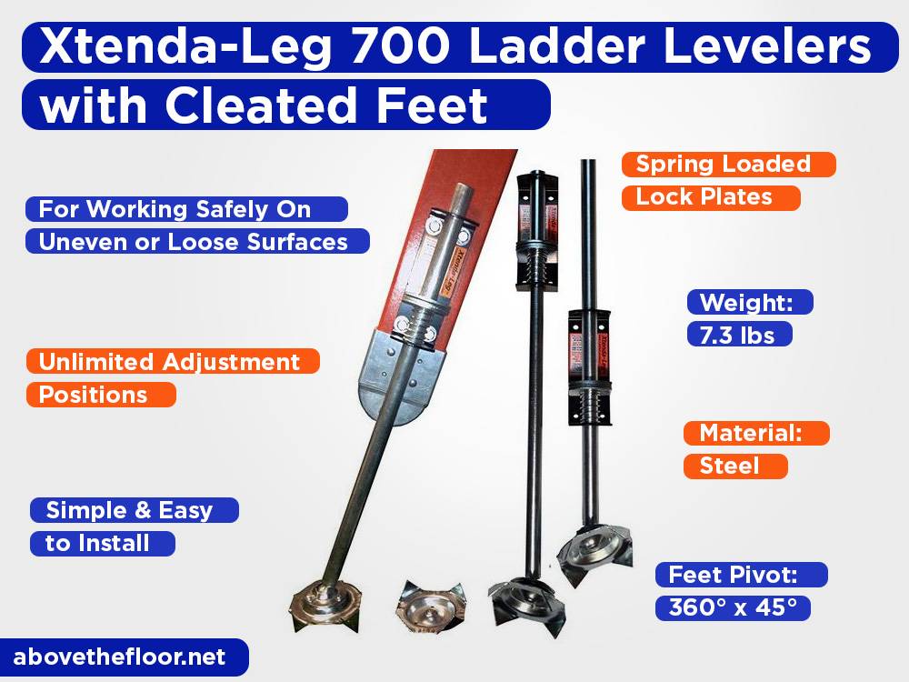 Xtenda-Leg 700 Ladder Levelers with Cleated Feet Review, Pros and Cons