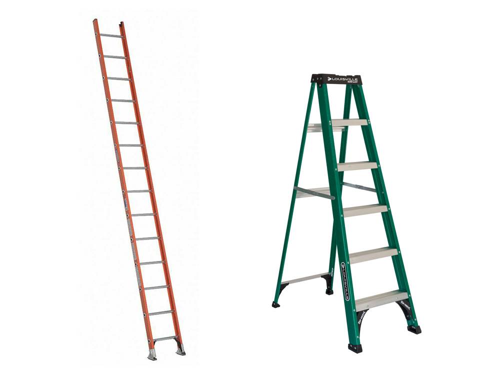 Ladder Vs Stepladder - Height