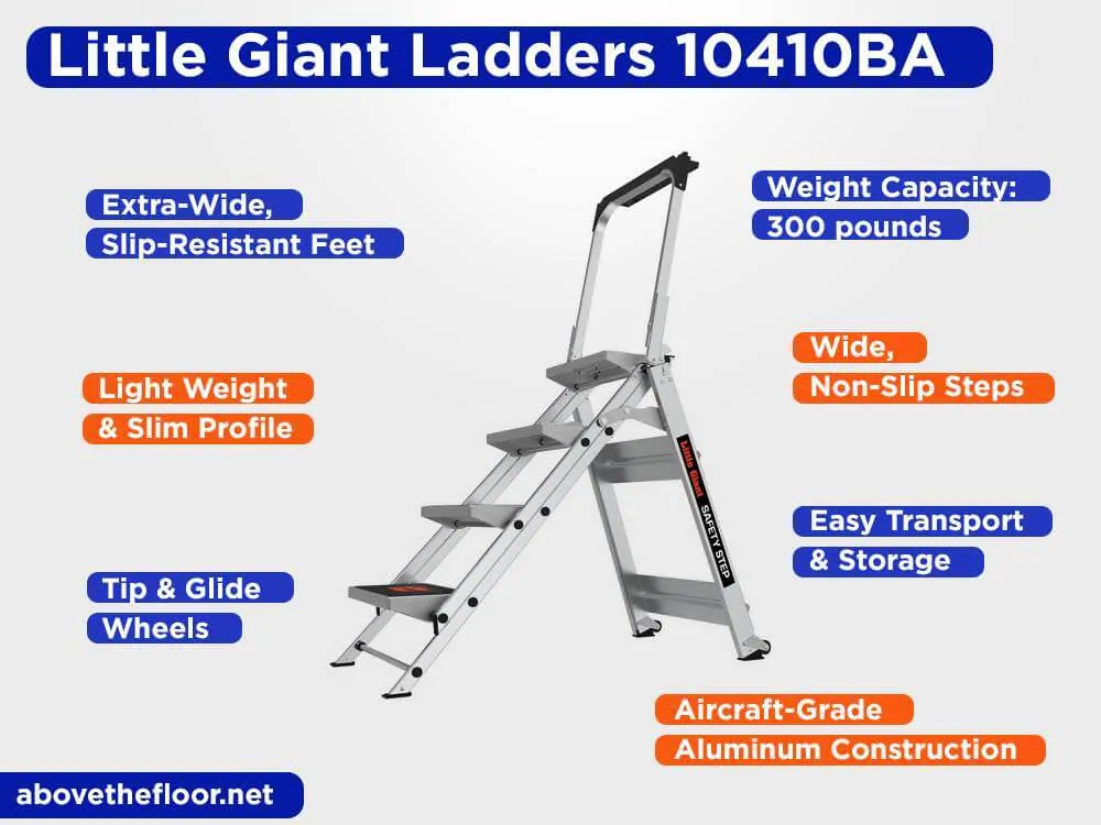Little Giant Ladders 10410BA Review, Pros and Cons